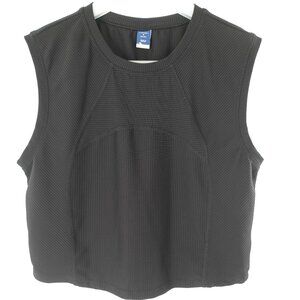 Old Navy Powersoft Go Dry Small Cropped Top Sleeveless Round Neck Active Wear
